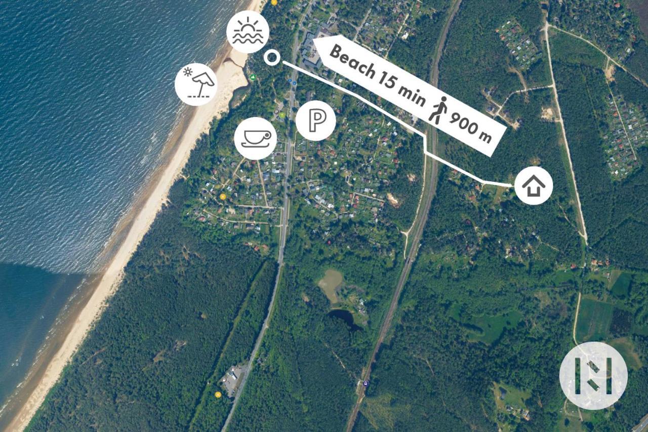 Готель Rabarberi Lv Just 15Min Walk To Seaside Саулкрасти Екстер'єр фото